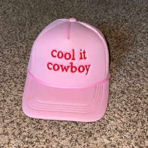 Pink Cool It Cowboy Hat